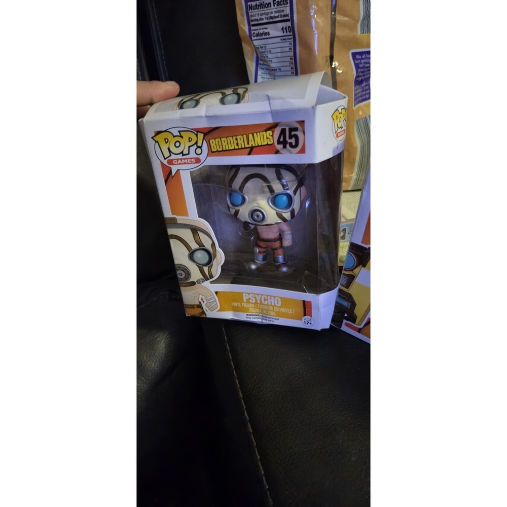 Funko Pop Games Borderlands Psycho #45 Vinyl Figure Unopened Box Damage